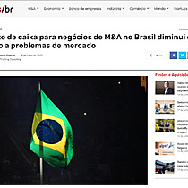 Fluxo de caixa para negcios de M&A no Brasil diminui em meio a problemas de mercado